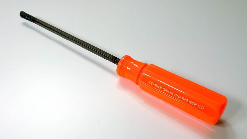 Kearns-Giblin Hook Sharpener - Angle shot