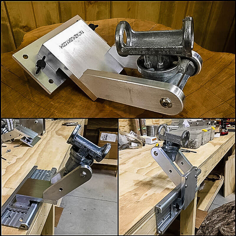 Fat A.Z. Rod Holder Extension Bracket - MuskyChasers.com